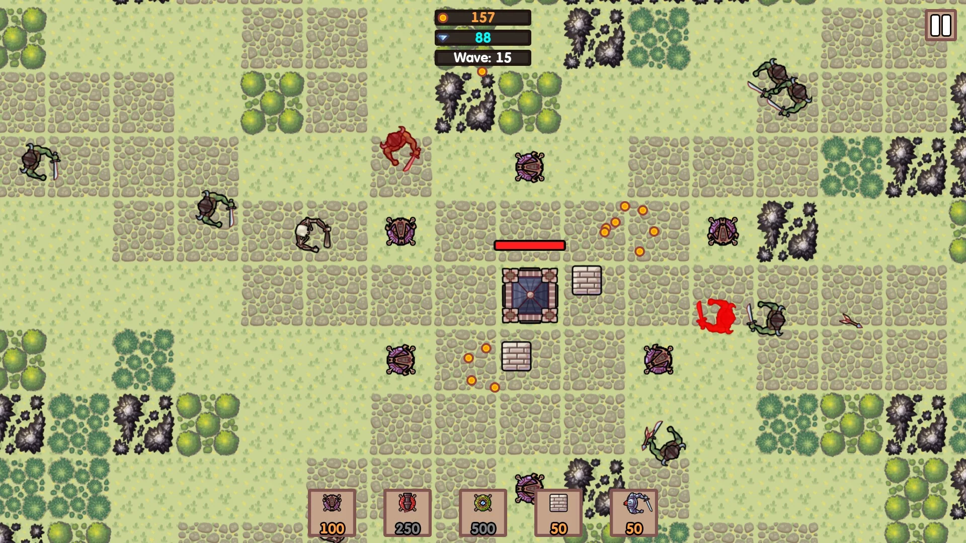 Изображение игры: Medieval Defence