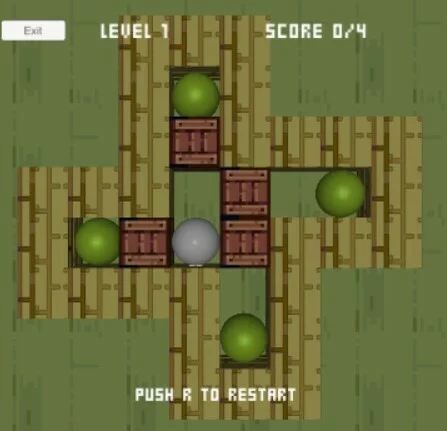 Изображение игры: Sokoban