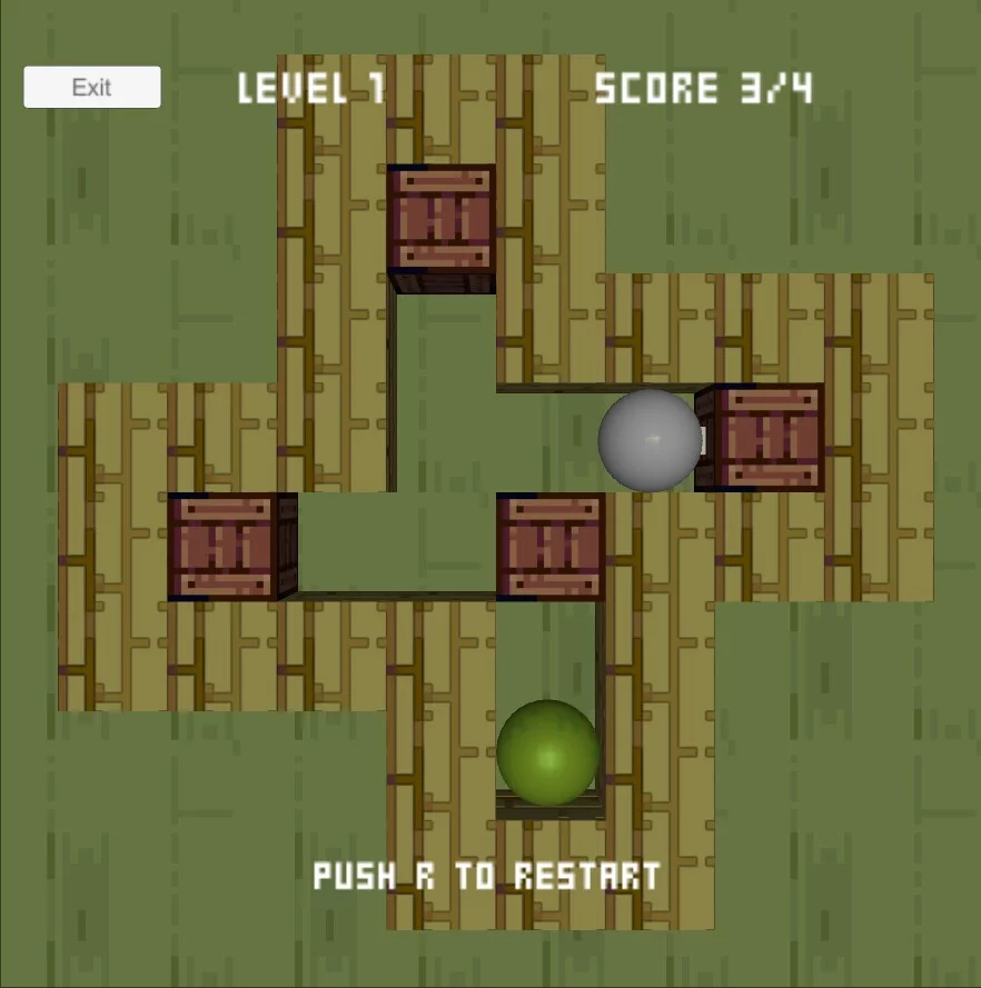 Изображение игры: Sokoban