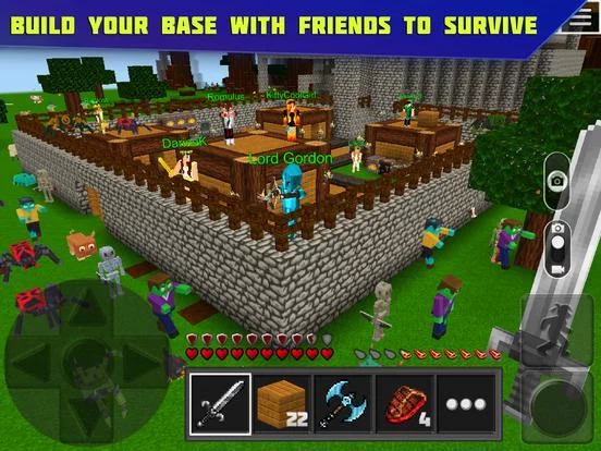 Изображение игры: Planet of Cubes Survival Craft