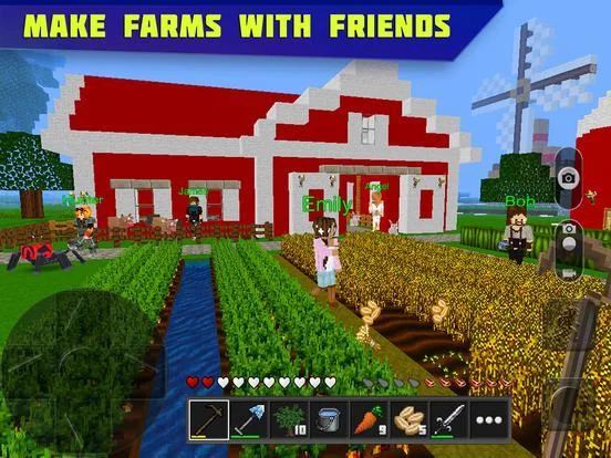 Изображение игры: Planet of Cubes Survival Craft