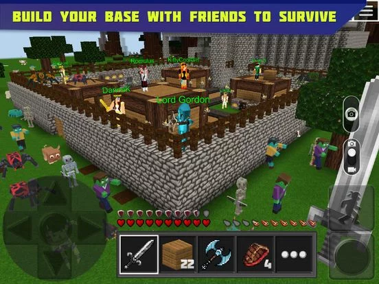 Изображение игры: Planet of Cubes Survival Craft