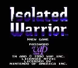 Изображение игры: Isolated Warrior