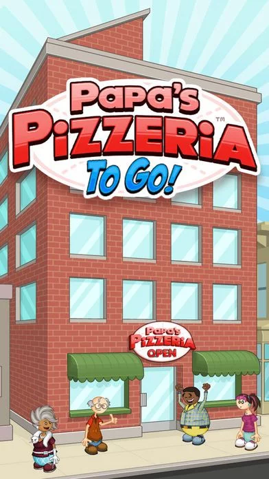 Изображение игры: Papa's Pizzeria To Go!