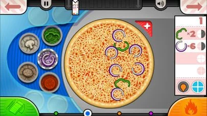 Изображение игры: Papa's Pizzeria To Go!