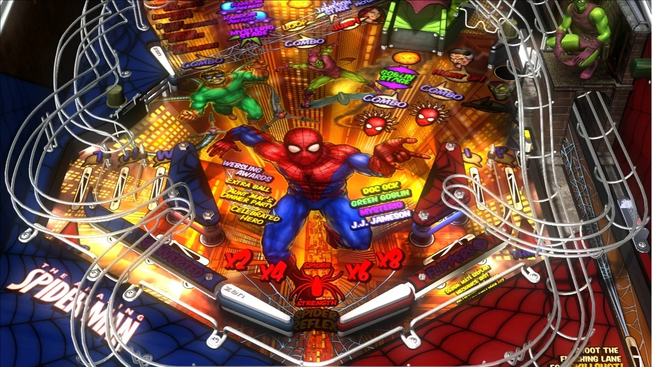 Изображение игры: Marvel Pinball
