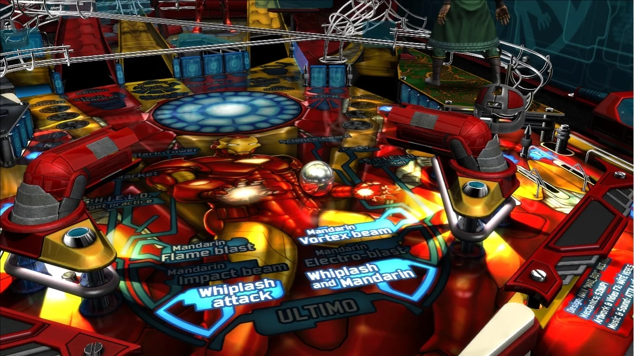 Изображение игры: Marvel Pinball