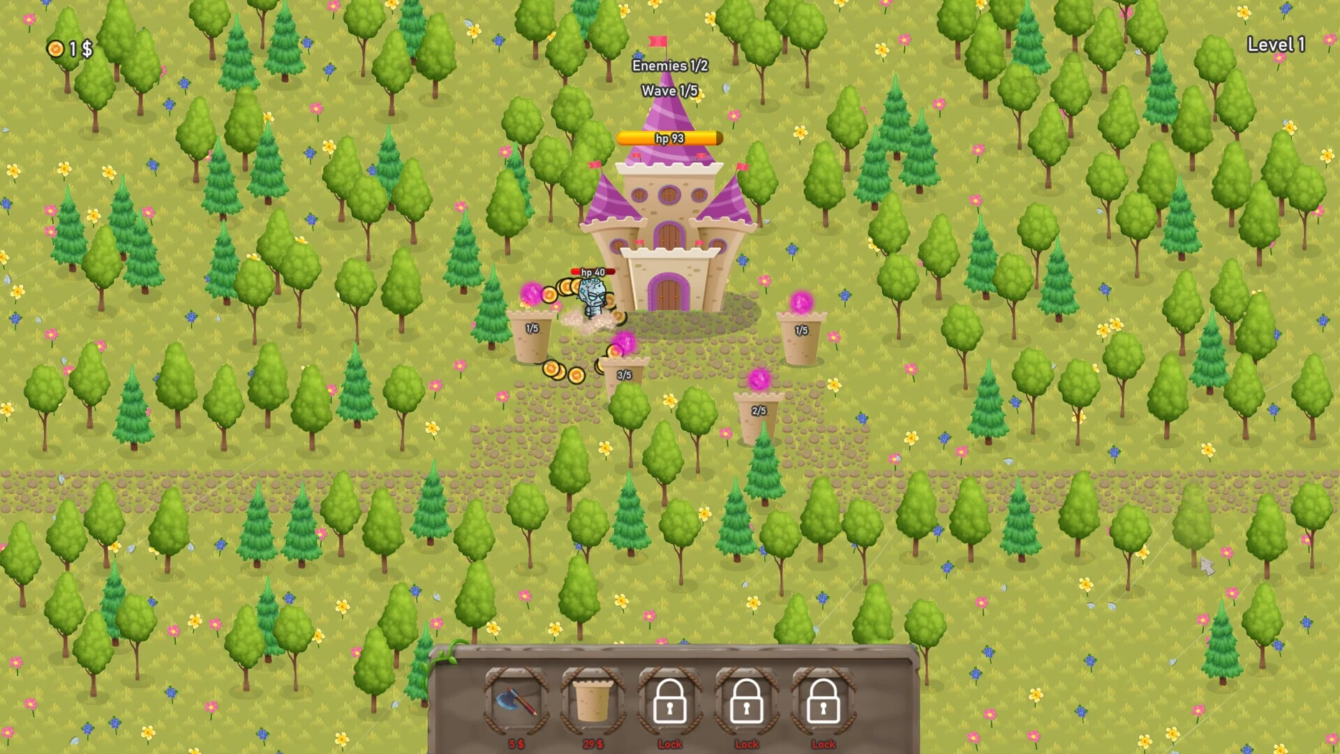 Изображение игры: Forest towers
