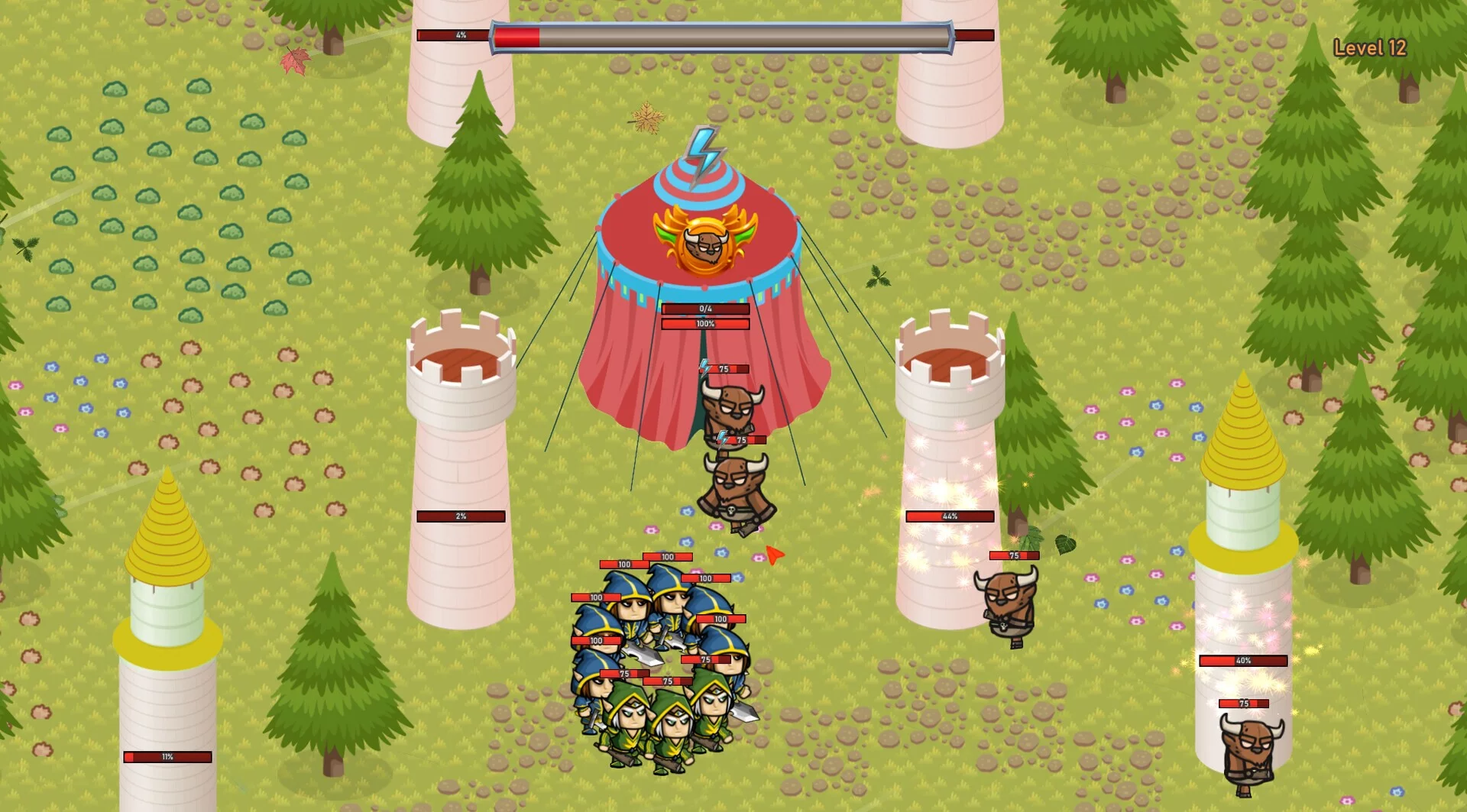 Изображение игры: Medieval towers