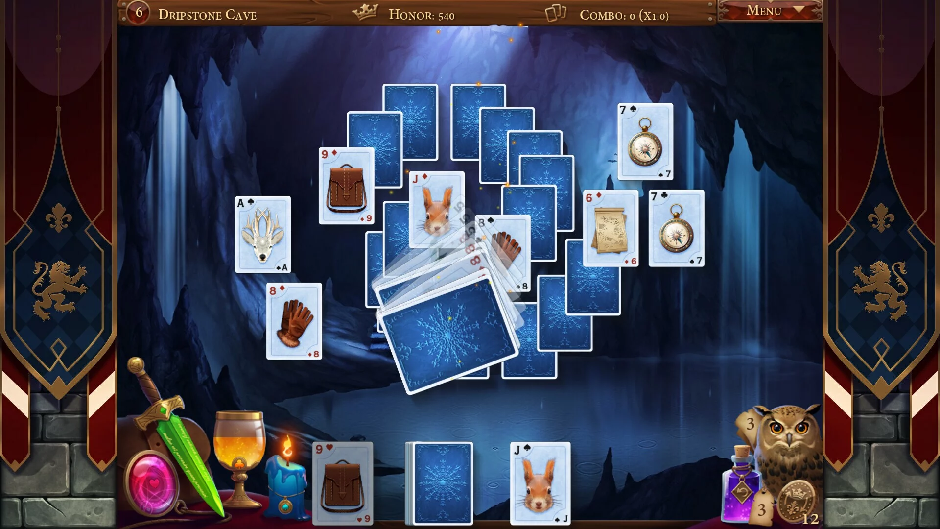 Изображение игры: Medieval Tales Solitaire
