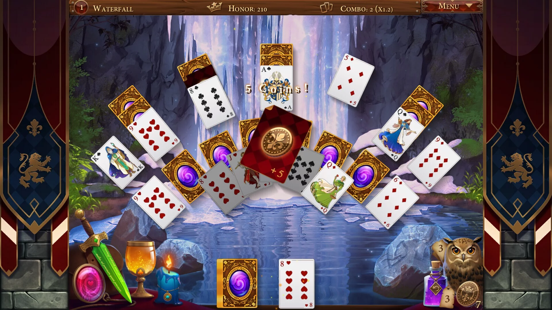 Изображение игры: Medieval Tales Solitaire