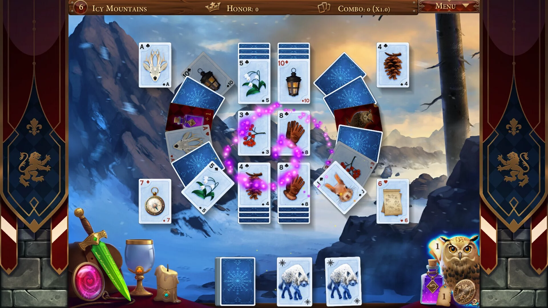 Изображение игры: Medieval Tales Solitaire