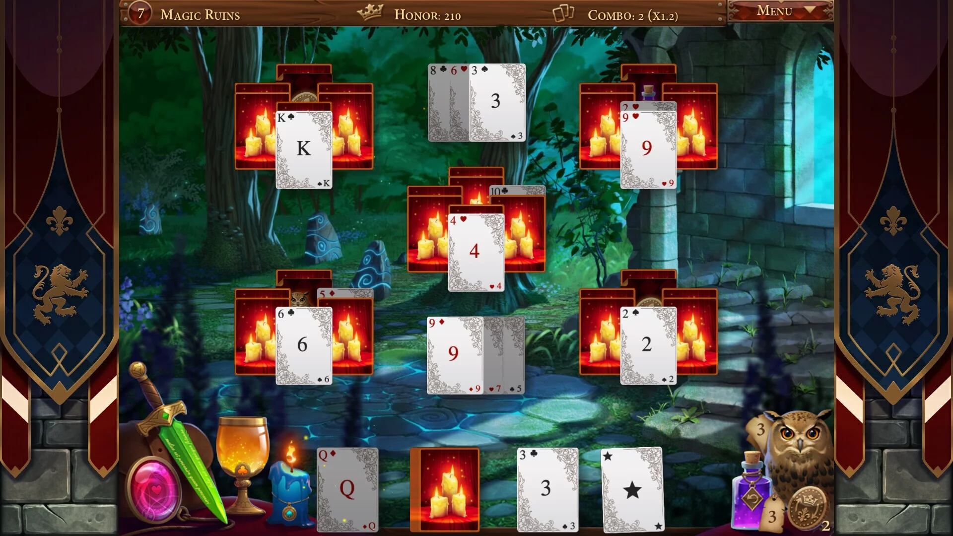 Изображение игры: Medieval Tales Solitaire