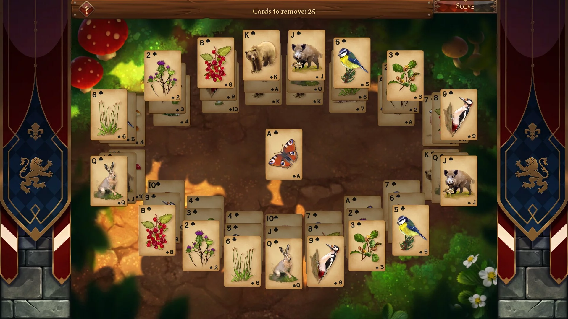 Изображение игры: Medieval Tales Solitaire