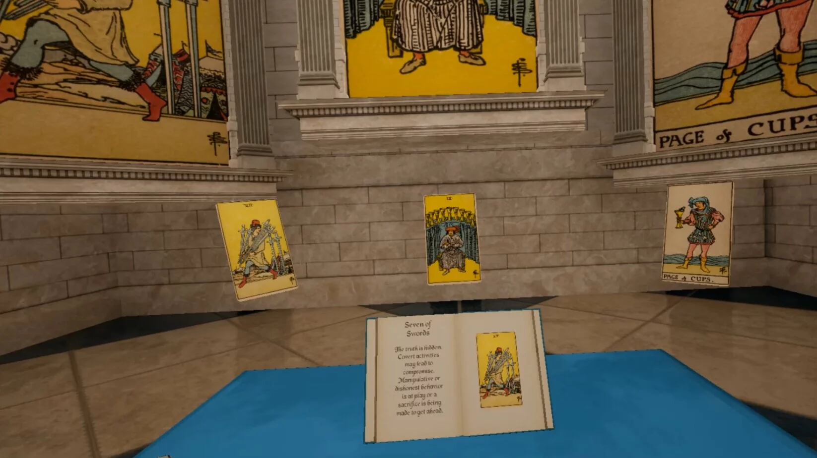 Изображение игры: EsoTarot VR