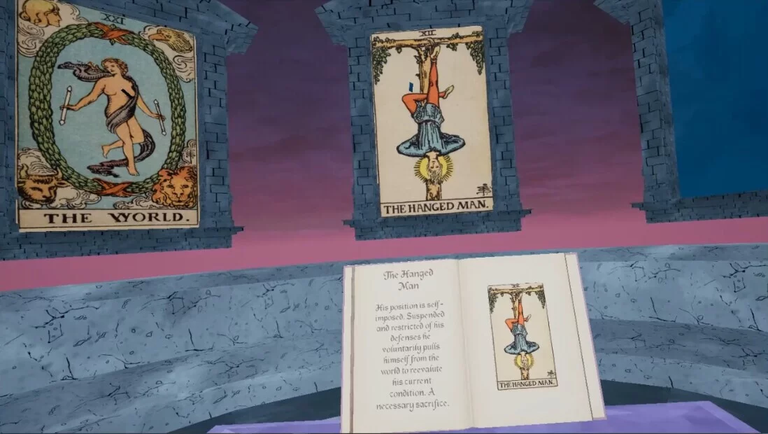 Изображение игры: EsoTarot VR