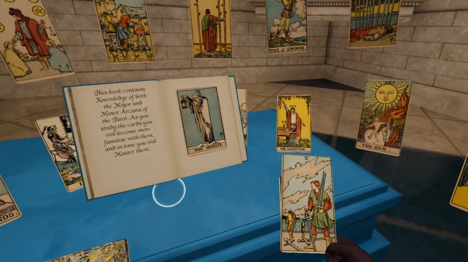 Изображение игры: EsoTarot VR