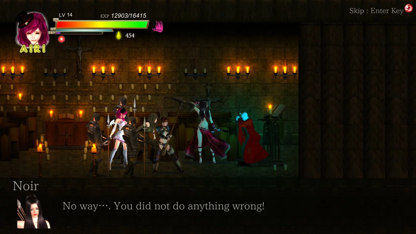 Изображение игры: Guilty Hell: White Goddess and the City of Zombies