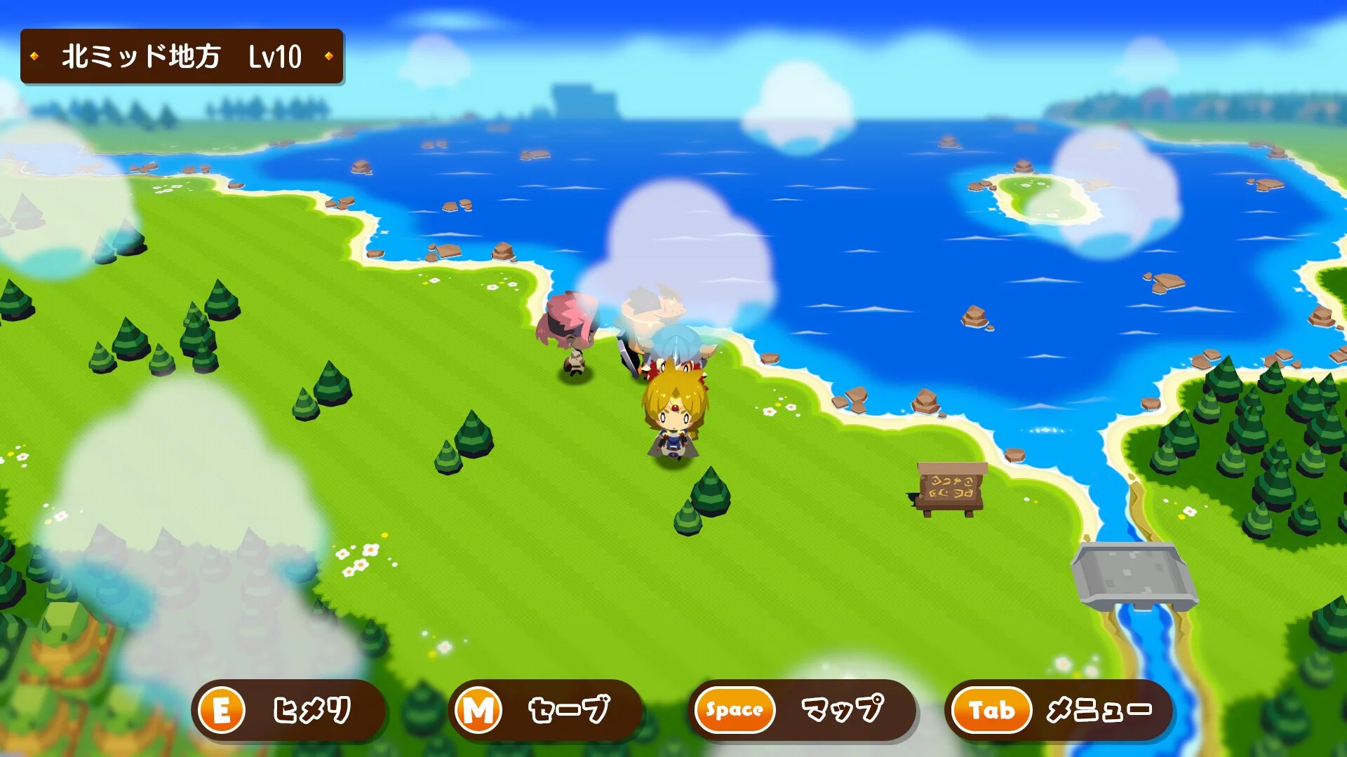 Изображение игры: モンカルファンタ ～勇者と水晶の少女～