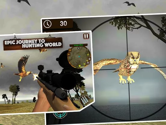 Изображение игры: Island Bird Hunting: Shooter Survival