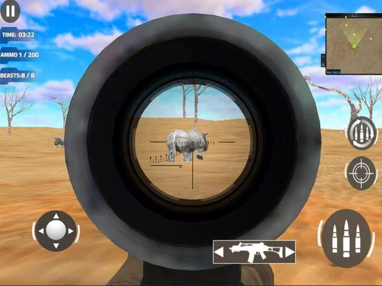 Изображение игры: Animal Hunter in Desert Pro