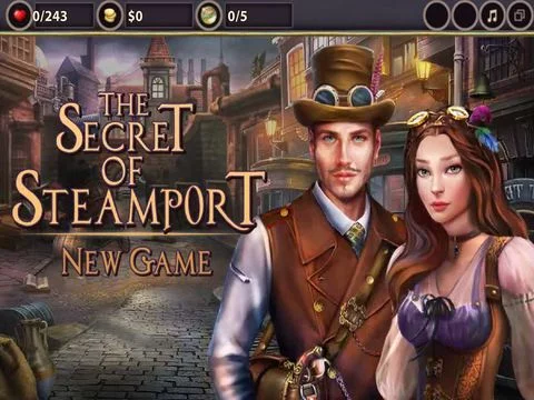 Изображение игры: The Secret of Steamport — Hidden Object Game