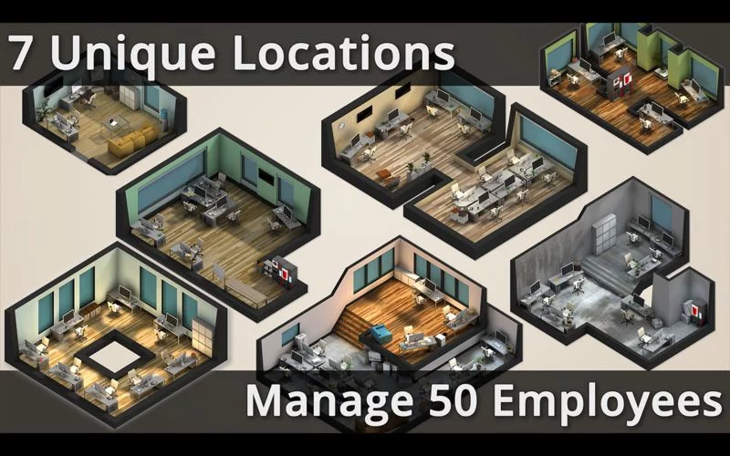 Изображение игры: Game Studio Tycoon 3 - The Ultimate Gaming Business Simulation