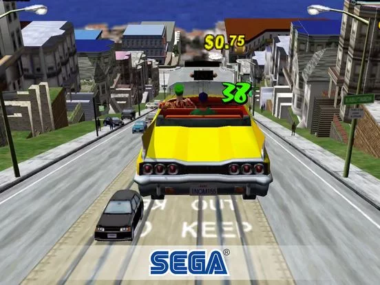 Изображение игры: Crazy Taxi Classic