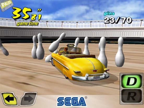 Изображение игры: Crazy Taxi Classic