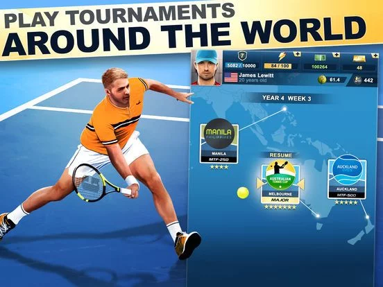 Изображение игры: Tennis Manager 2019 - TOP SEED