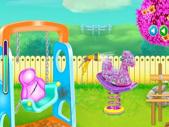 Изображение игры: Garden Cleaning