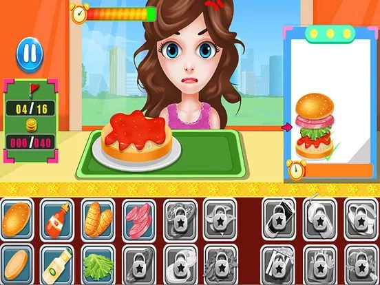 Изображение игры: Burger Food Shop