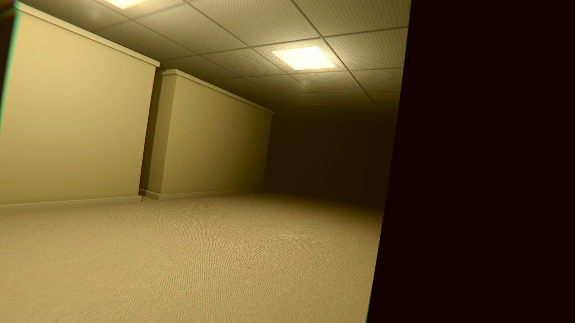 Изображение игры: INTO THE BACKROOMS