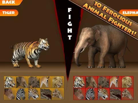 Изображение игры: Safari Arena: Wildlife Arcade Fighter