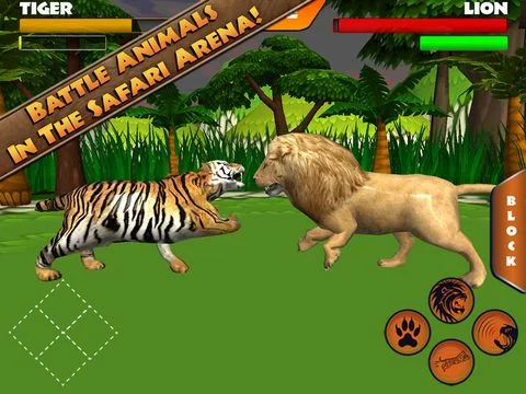 Изображение игры: Safari Arena: Wildlife Arcade Fighter