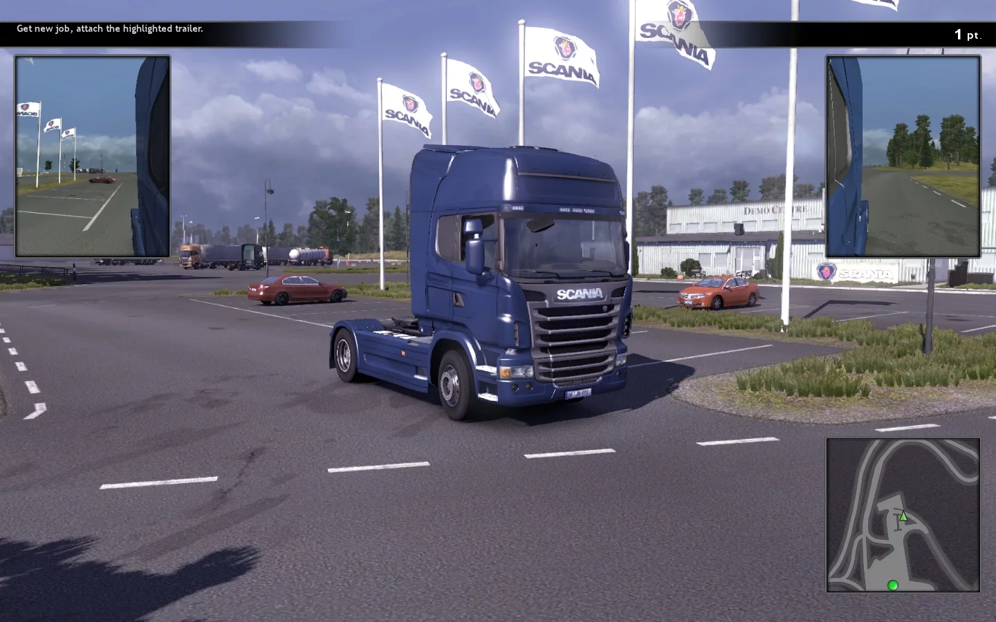 Изображение игры: Scania: Truck Driving Simulator: The Game