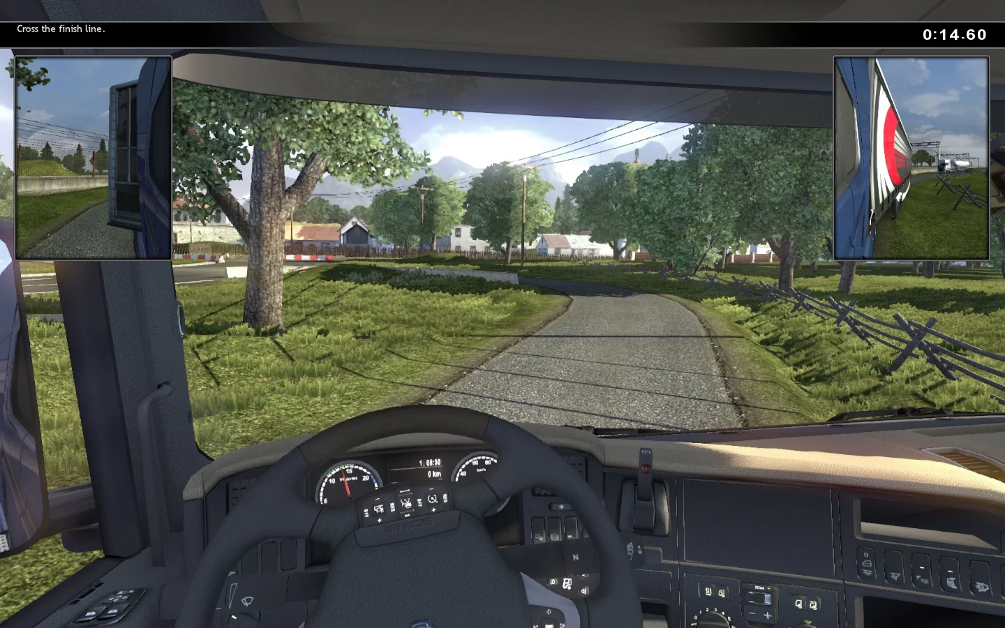 Изображение игры: Scania: Truck Driving Simulator: The Game