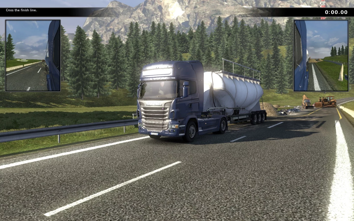 Изображение игры: Scania: Truck Driving Simulator: The Game