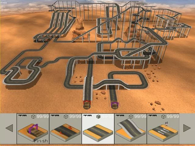 Изображение игры: TrackMania (2003)