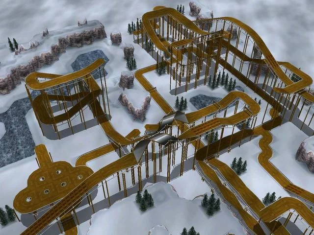 Изображение игры: TrackMania (2003)