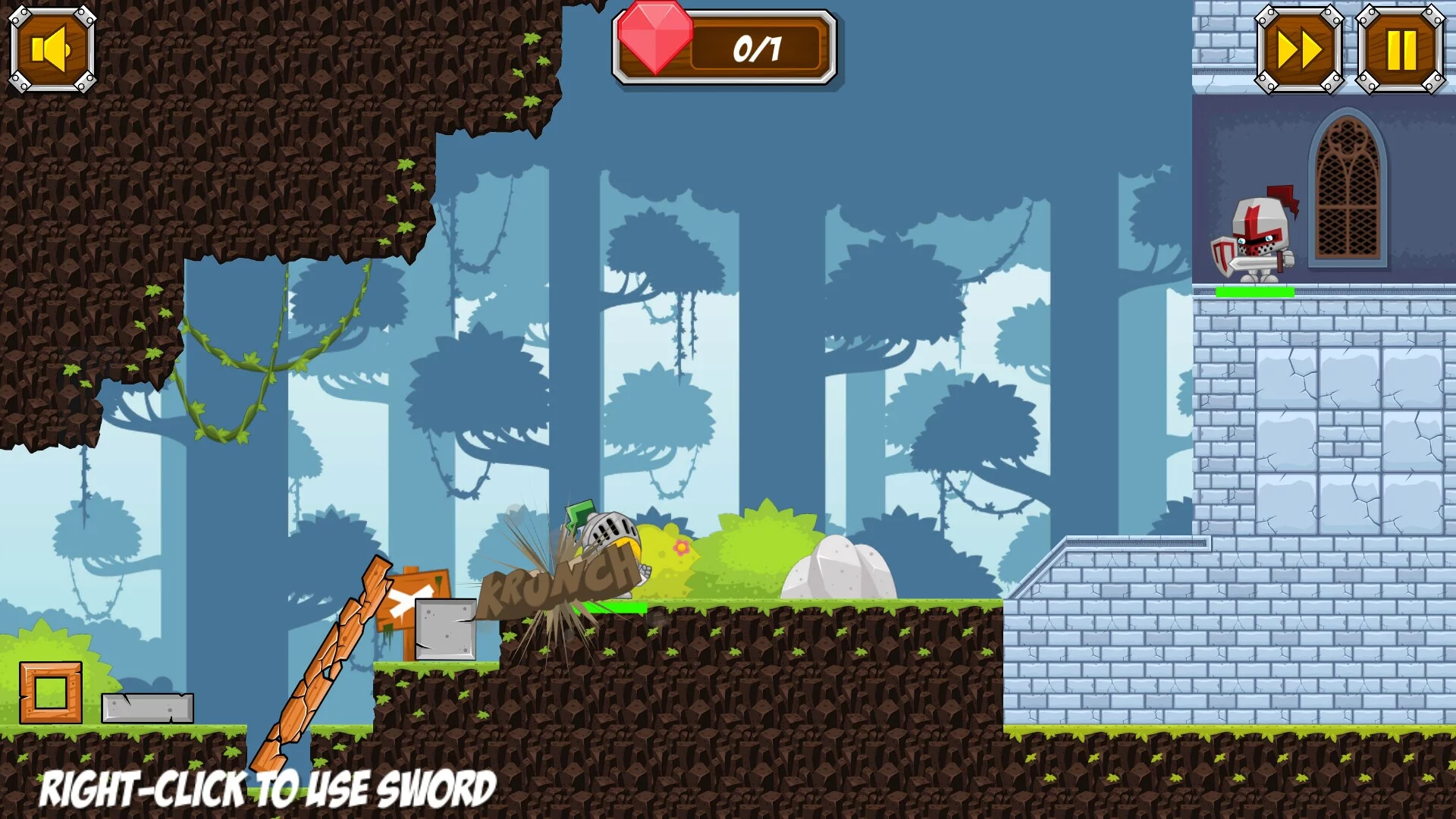 Изображение игры: Knight Flight