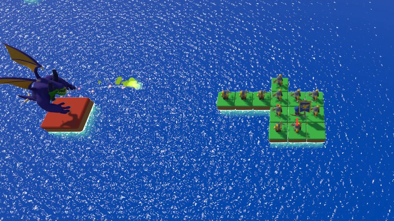 Изображение игры: Fantasy battle islands
