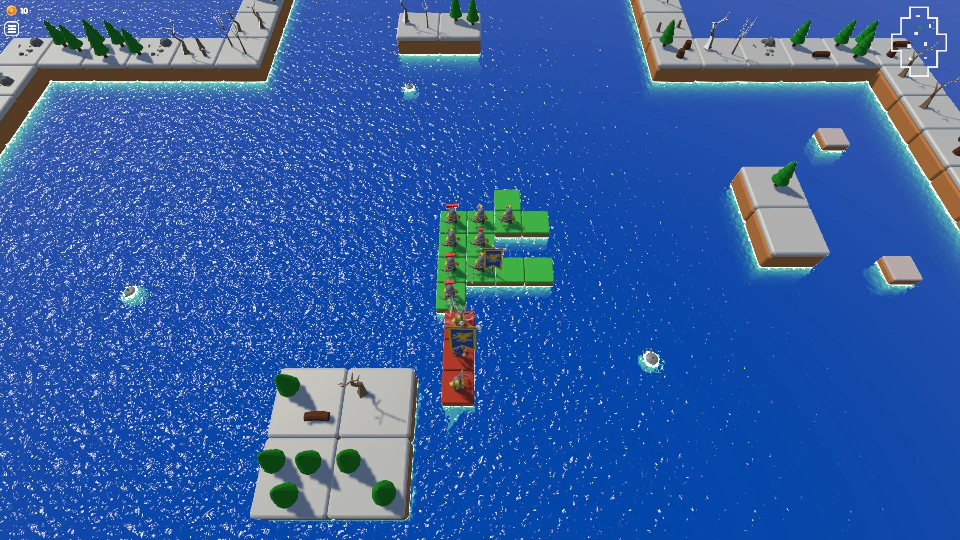 Изображение игры: Fantasy battle islands