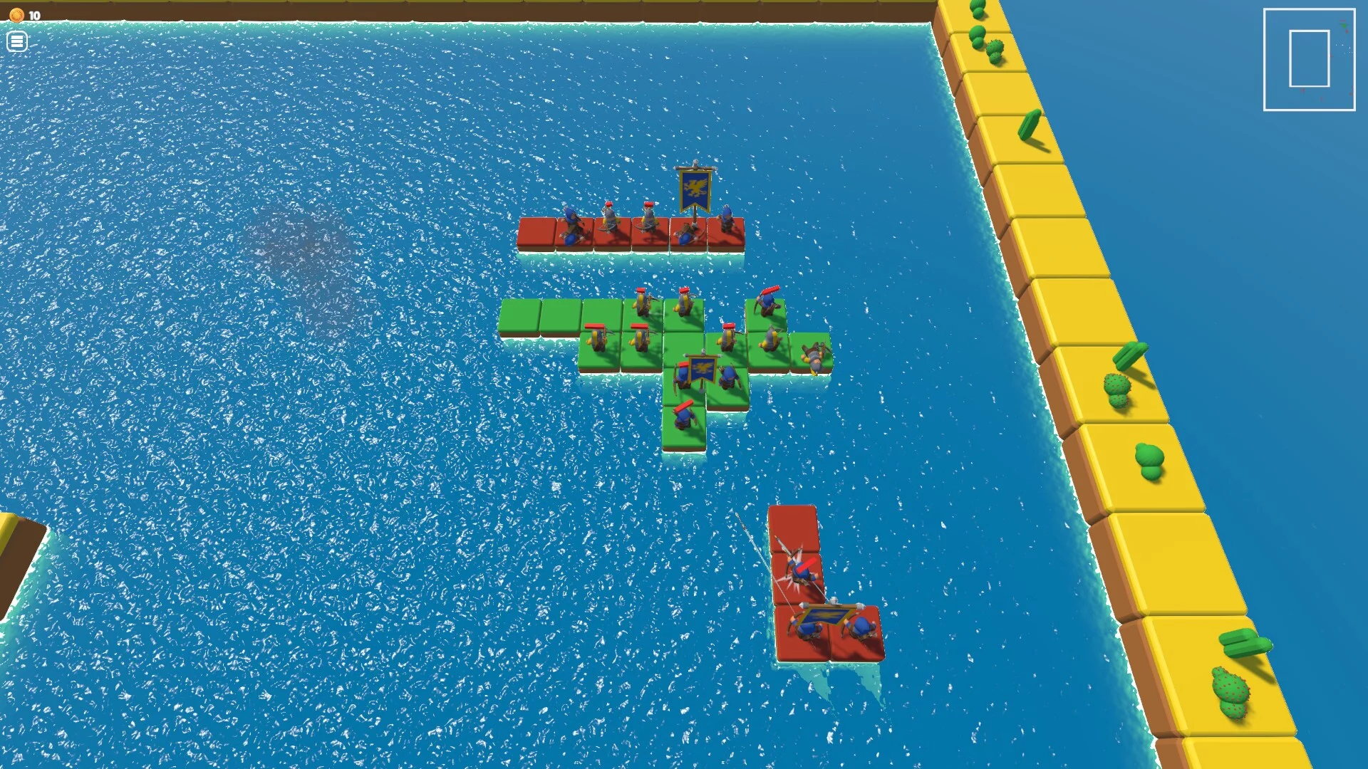 Изображение игры: Fantasy battle islands
