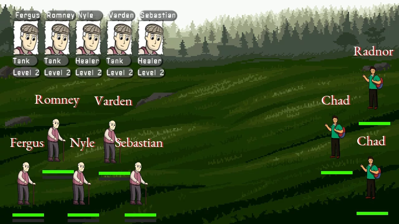 Изображение игры: idle Party Leader