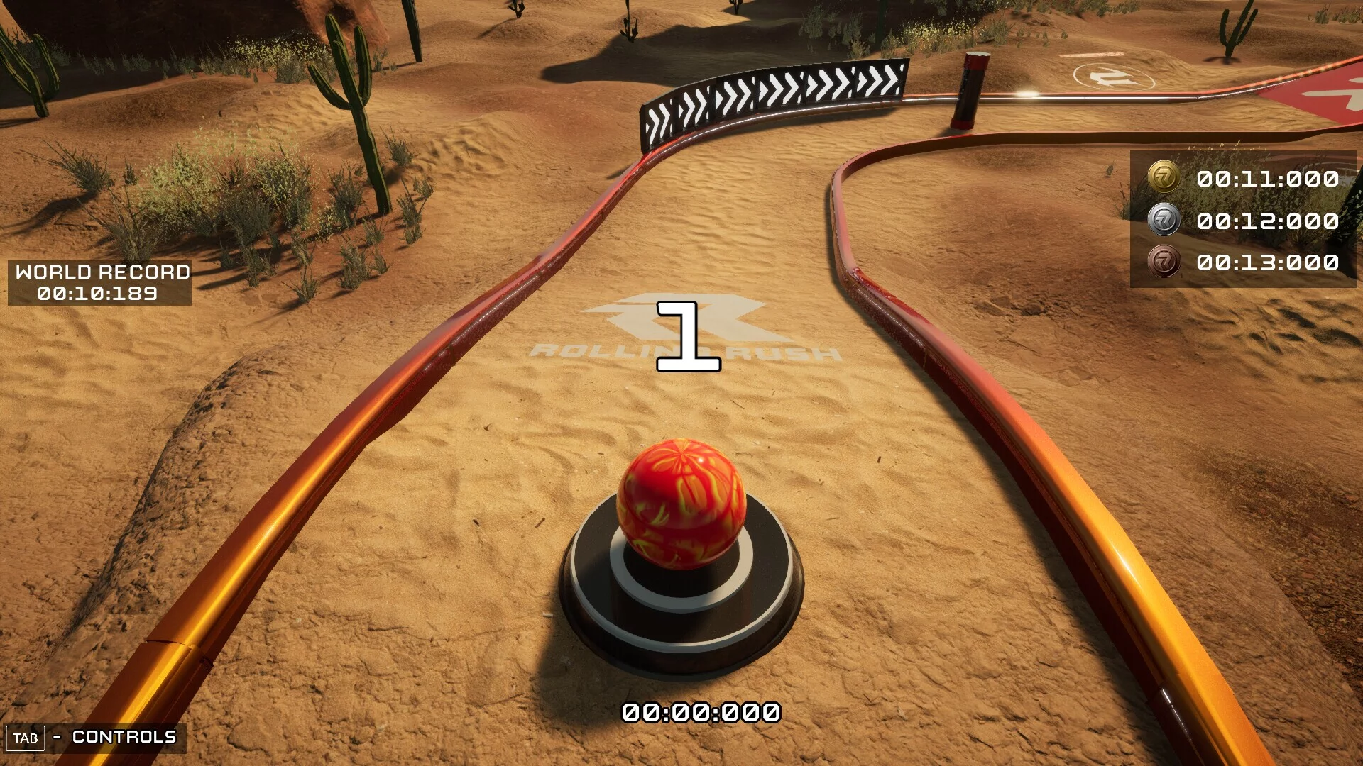 Изображение игры: Rolling Rush
