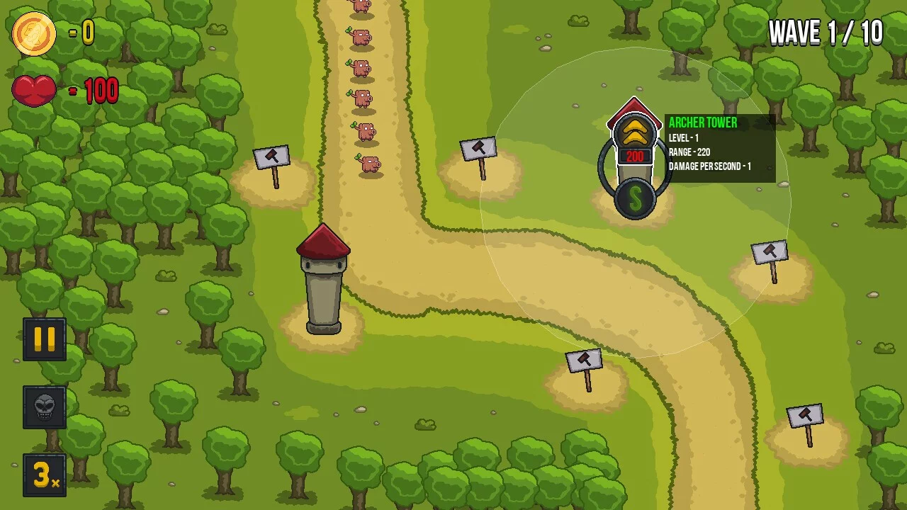 Изображение игры: Unrushed Defence