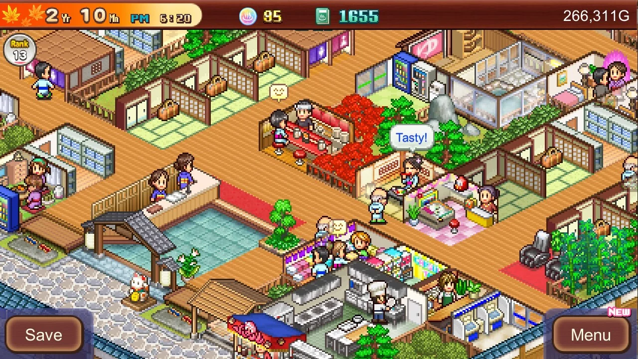 Изображение игры: Hot Springs Story 2