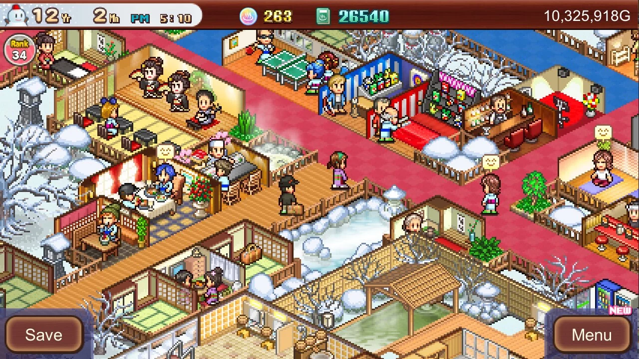 Изображение игры: Hot Springs Story 2