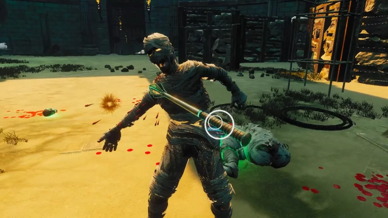 Изображение игры: Mummy Rumble VR